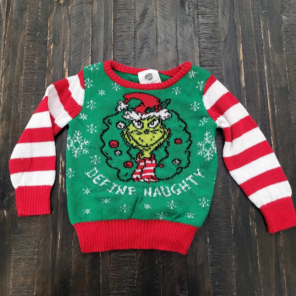 The Grinch Christmas Sweater Size 12M